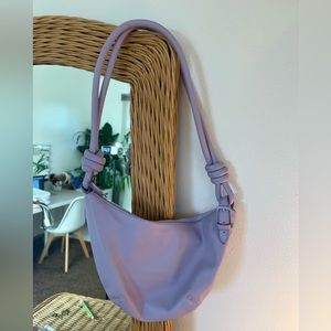 lilac shoulder bag 💜